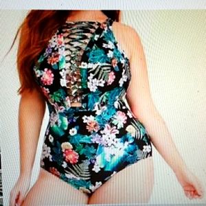 Torrid Floral Swimsuit